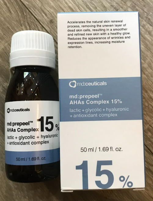 Md peel Prepeel AHA complex 15