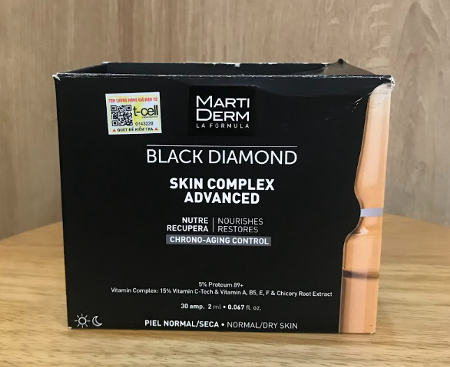 Marti Derm - Black Diamond (1 lip 5 ống nhỏ)