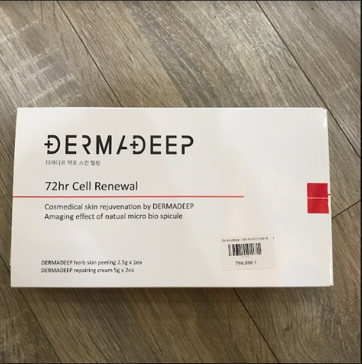 Dermadeep - Bộ peel (72HR Cell Renewal)