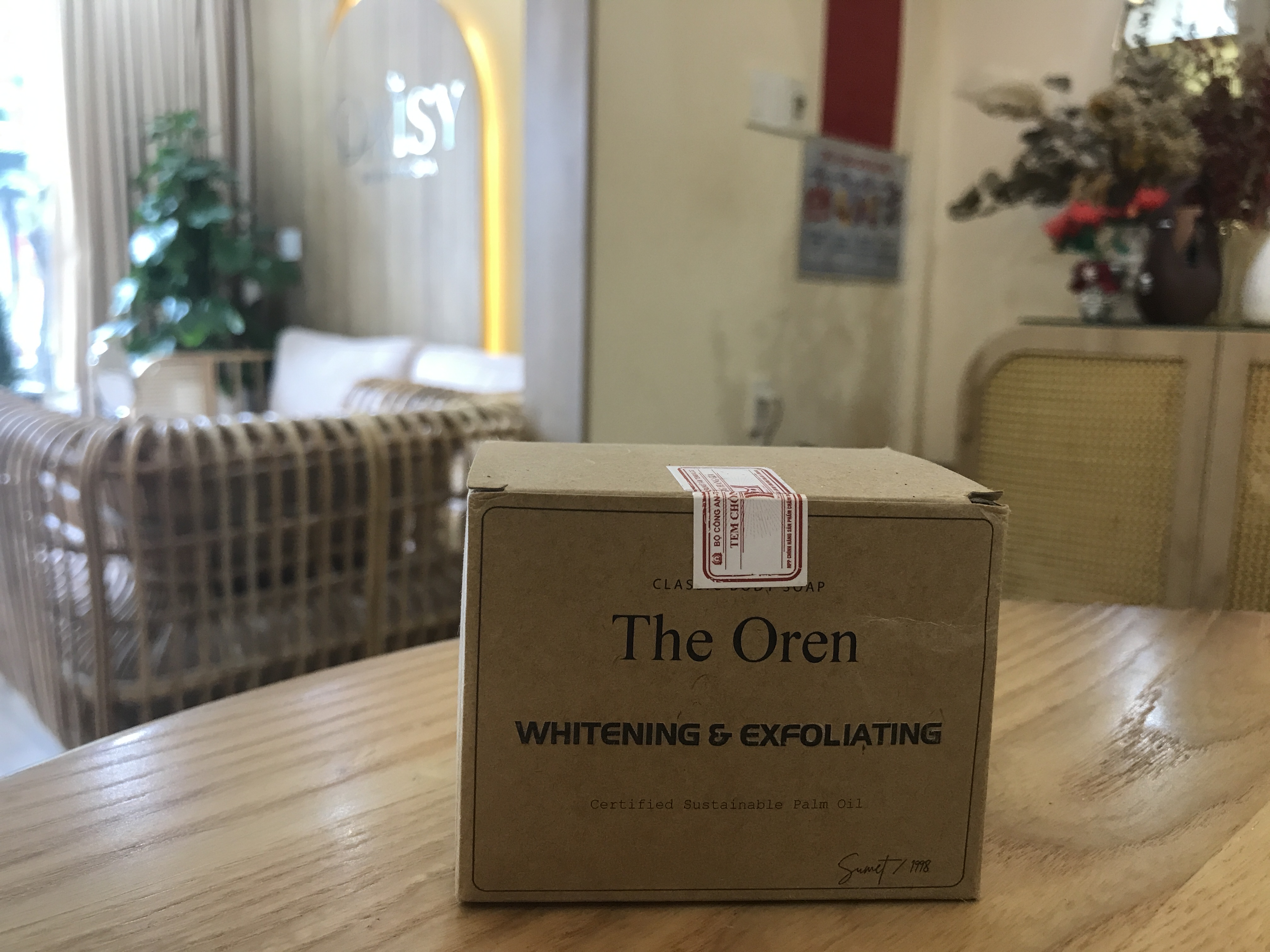 The Oren whitening & exfoliating