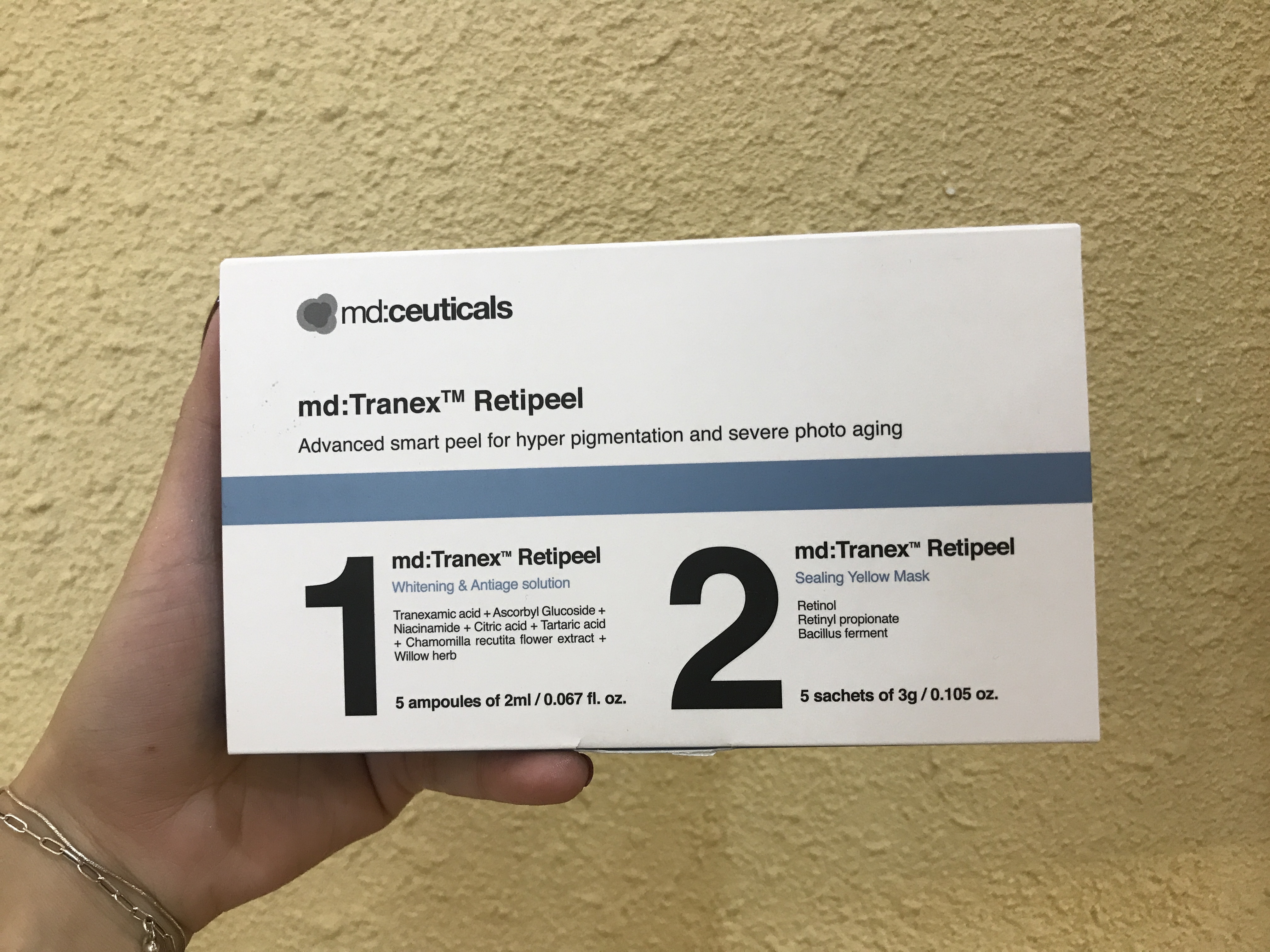 Bộ peel da MD Tranex Retipeel