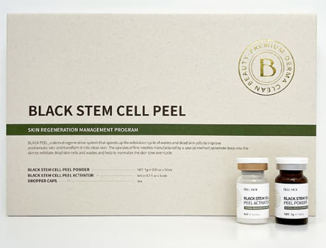 Black stem cell peel